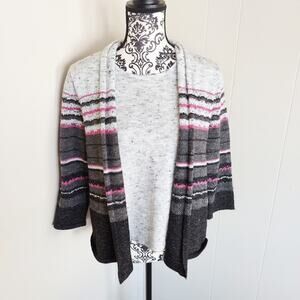 Alfred Dunner One Piece Layered Sweater